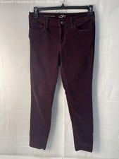 Gently Loved Ann Taylor Loft Burgundy Corduroy Women's Pants, Sz. 6