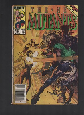 Marvel Comics The New Mutants August 1985 VOL#1 NO#30 Comic Book