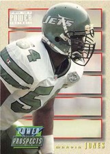MARVIN JONES 1993 PRO SET POWER UPDATE PROSPECTS #30 RC NY JETS  (BOX 4 ID:14004