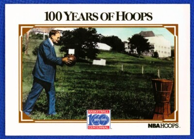 James Naismith 100 Years Of Hoops 1991-1992 NBA Hoops #301