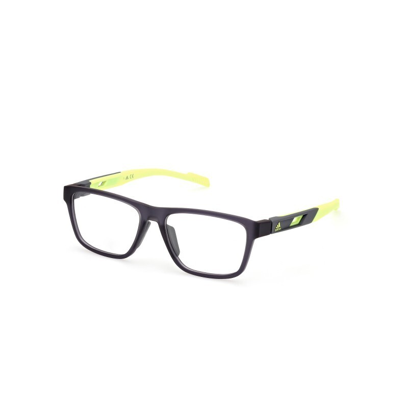 Оптические очки Adidas SP5027 020 из матово-серогонеоново-желтого пластика 54-16-135 22290₽