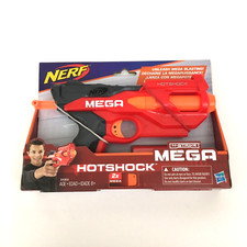 Nerf Mega Blaster HotShock N-Strike Dart Gun Hasbro with Darts Included NEW