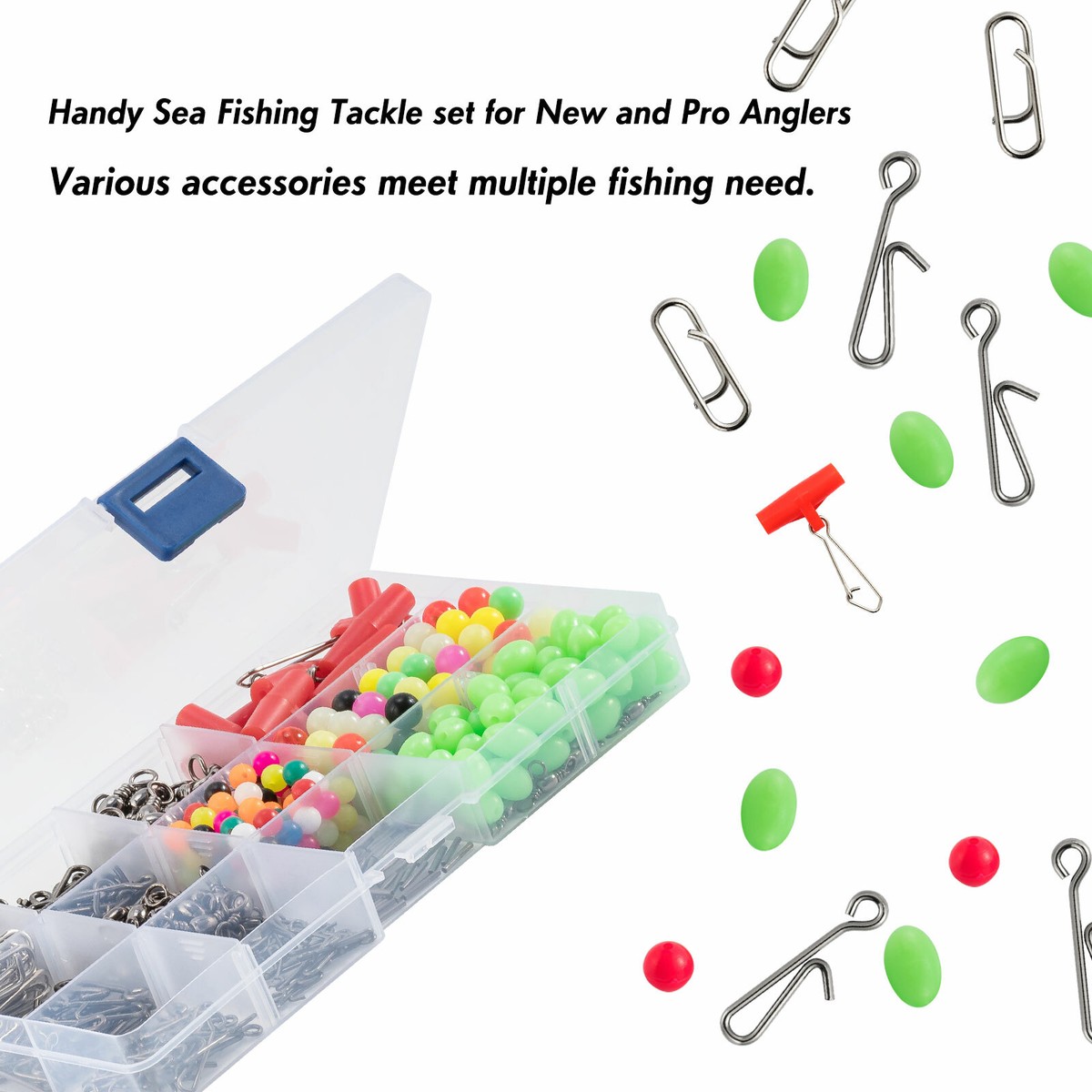Bait Butcher Handmade Sea Fishing Pulley Rigs – 3-Pack With 2/0, 3/0, 4/0 Hooks For Saltwater