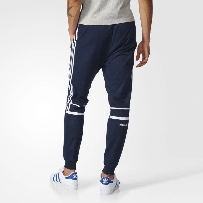 Adidas Mens CLR84 Track Pants Navy XL eBay