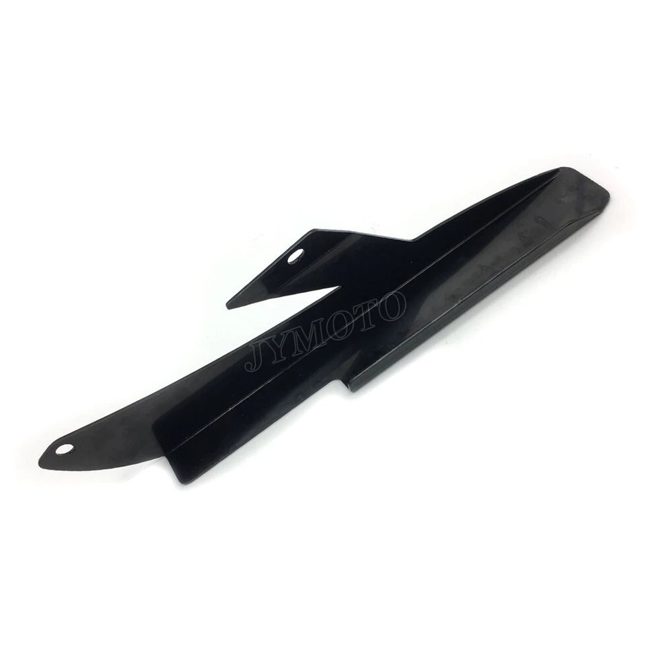 Cubierta protectora de cadena de aluminio negra para motocicleta Kawasaki Ninja ZX-10R 2006-2007 Foto 4 de 4