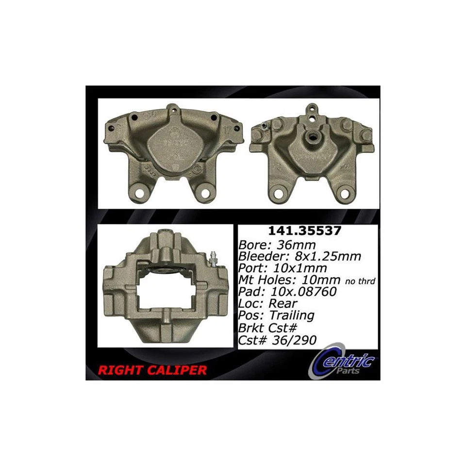 Pinza de freno de disco Centric Parts 2x se adapta de 2003 a 2007 Mercedes-Benz C230 Foto 2 de 4