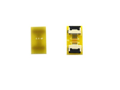 1Pc 6 Pin to 6Pin 0.5mm FFC FPC Cable Extension Connector Adapter