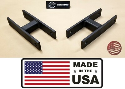 [SR] Front Level Lift Kit 99-04 Ford F250 F350 Super Duty 4WD Steel 2'' Shackles