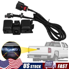 Rear Tailgate Handle Backup HD Camera For Chevy Silverado GMC Sierra 2016-2019