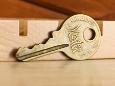 Vintage Master Lock Key Mid-Century Old Rare Collector Locksport