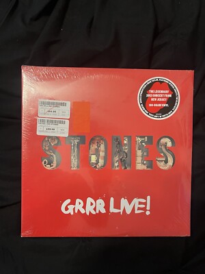 The Rolling Stones Grrr Live 2023 Pressing Vinyl Record Brand New