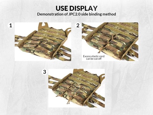 JPC2.0 Lightweight Tactical Vest 500D Matte Quick Release Protective Vest - Picture 7 of 35