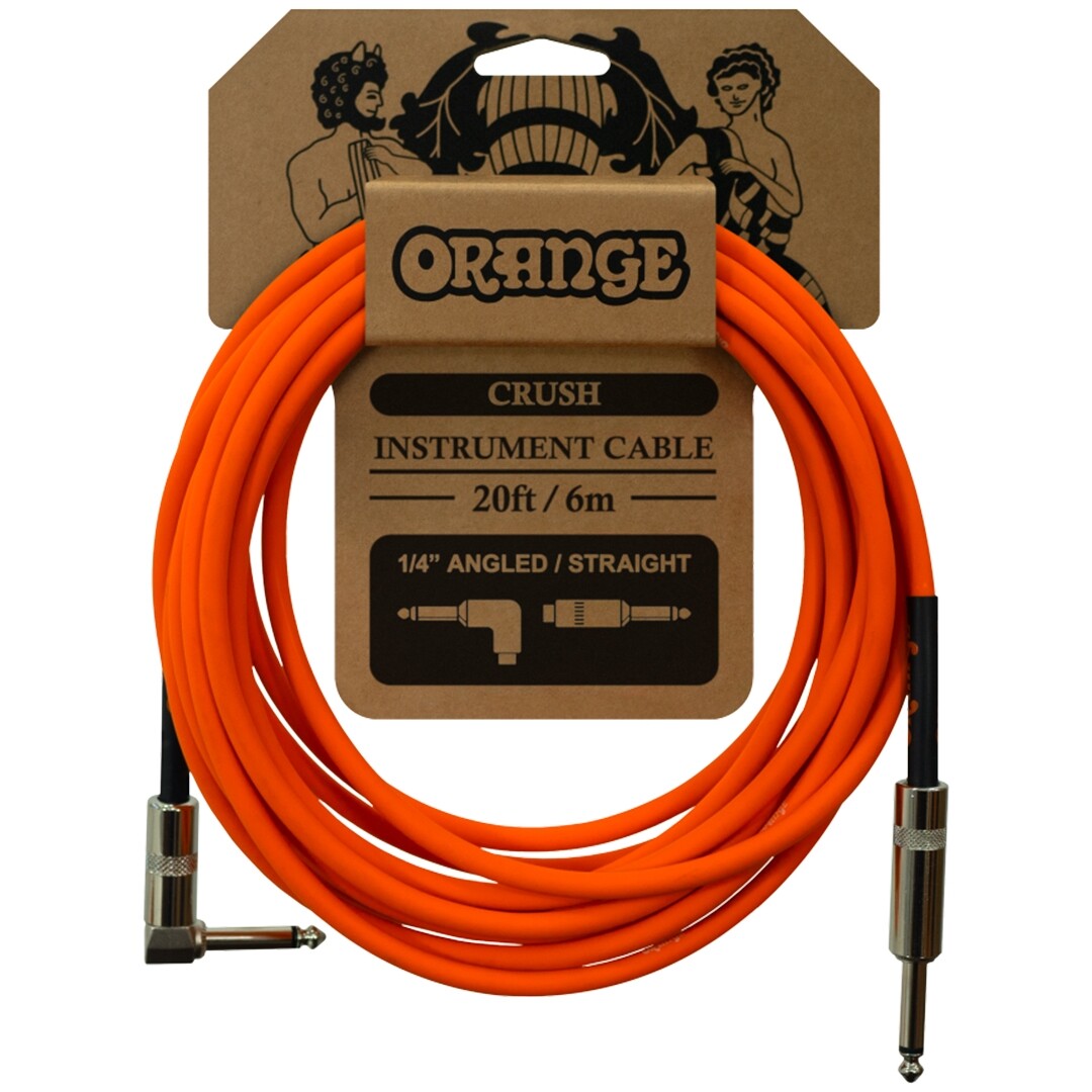 Orange Crush Cavo per Strumenti Jack Dritto / Jack Angolato 6mt Orange Crush Cav