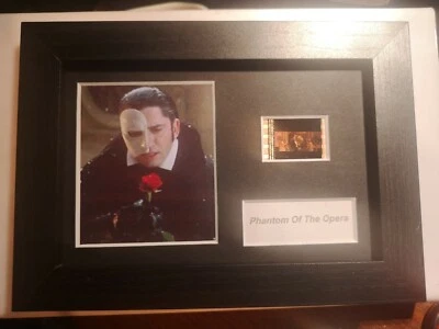 EVERYBODY WANTS 1 Phantom of the Opera 6" x 4" Genuine 35mm Film Cell Display Framed/Unframed