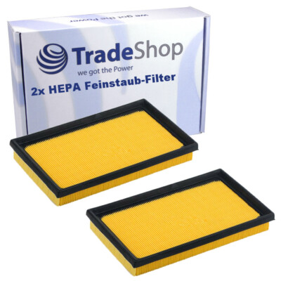 2x Feinstaubfilter hepa passend für Festool CT / CTL / Mini / Midi Nr: 456790