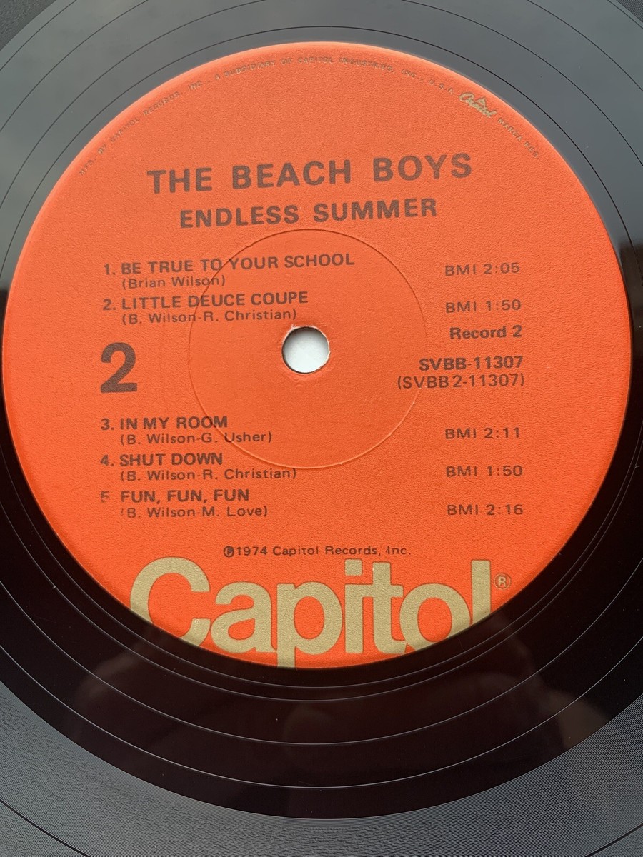 THE BEACH BOYS Endless Summer LP 1974 SVBB-11307 VG+ | eBay