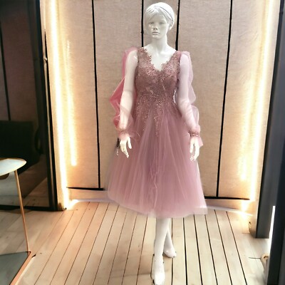 Formal Gown Prom Womens Dresses Wedding Ball Evening Party Bridesmaid