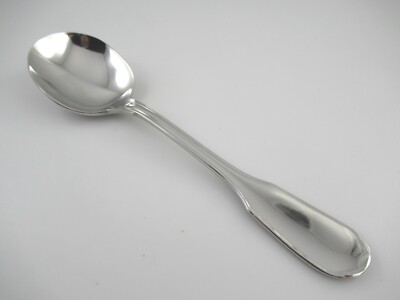 Round Cream Soup Spoon(s) TOURAINE Christofle Acier Glossy Stainless Steel