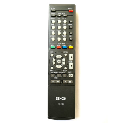 Neu RC-1168 für Denon Audio Video Receiver AV-System Fernbedienung AVR1613
