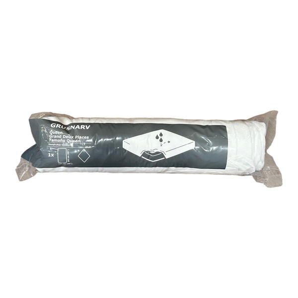 Nuevo protector de colchón impermeable IKEA GRUSNARV Queen