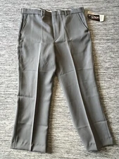 Vintage All Seasons Comfort Action Mens 38x30 Gray Dress Slacks Pants NWT Unworn