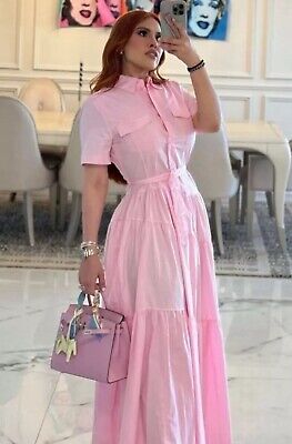 ZARA WOMAN SS24 NWT MIDI BELTED POPLIN SHIRT DRESS LIGHT ZARA WOMAN SS24 NWT MIDI BELTED POPLIN SHIRT DRESS LIGHT