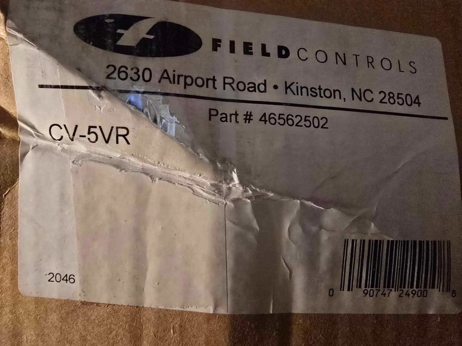 Field Controls CV-5VR Stainless Steel Vent Riser 5