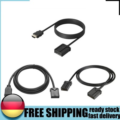 Car Video Cord E Type To A Male HD Audio Video Cable for Vehicle Automobile