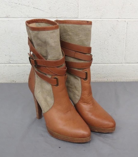 frye canvas boots
