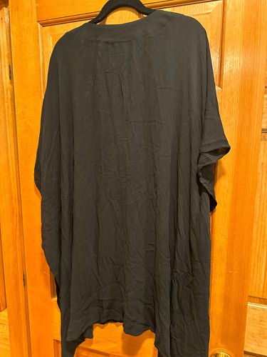 NWT Women’s Plus 3x La Blanca Resort Wear Black Cover Up - Picture 2 of 6