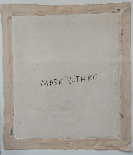 Mark R0thk0 Signed American Abstract Expressionist Oil Painting –Vintage Art - Picture 3 of 5