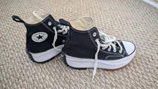 Converse Run  Star Hike High Top Size 7 Girls Womans unisex