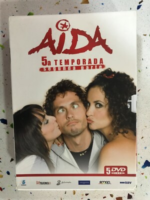 AIDA QUINTA 5ª TEMPORADA 5 SEGUNDA PARTE 5 x DVD  AM