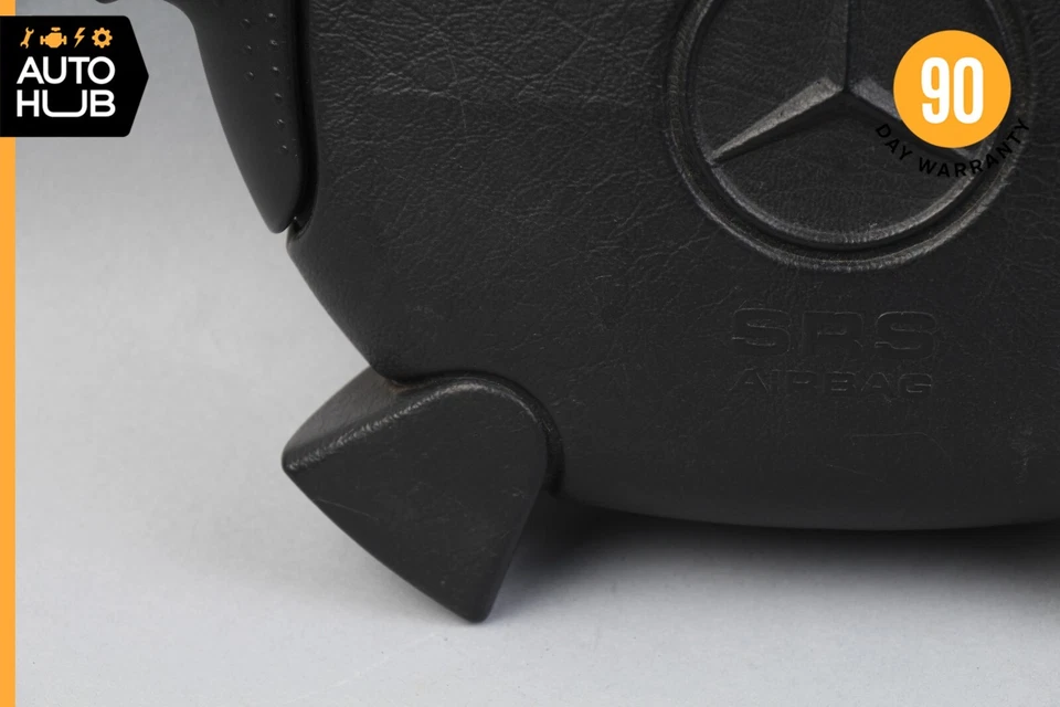 Bolsa de aire airbag volante conductor negro OEM 96-98 MERCEDES R129 SL500 SL320 Foto 4 de 4