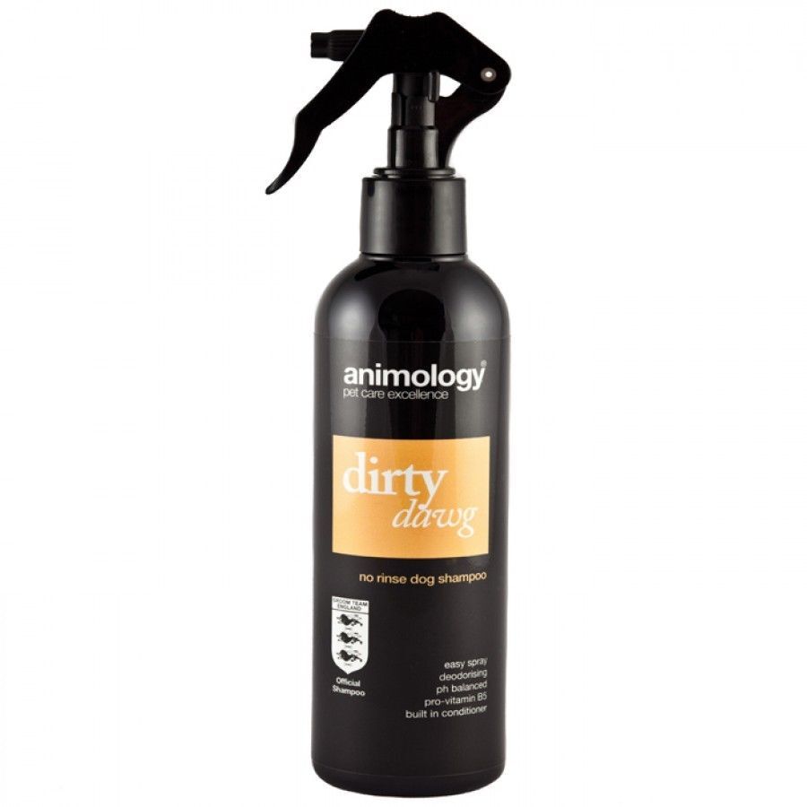 Animology Dog Cleaning Grooming Scented Dirty Dawg No Rinse Shampoo - 250ml
