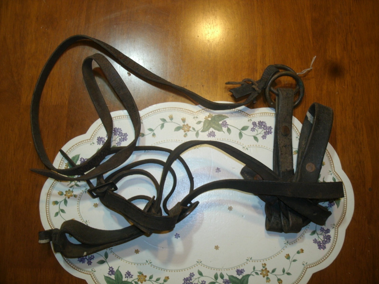 WW1 Leather Cavalry Horse Bridle eBay