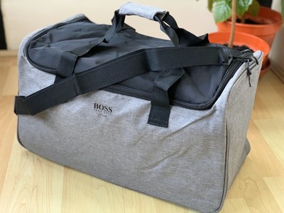 grey holdall