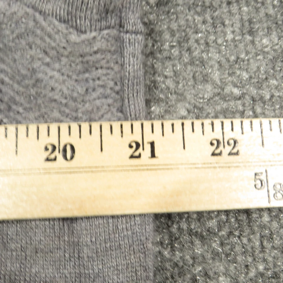 Suéter masculino Calvin Klein extra grande cinza manga longa 1/4 zíper gola tricô - Imagem 4 de 4