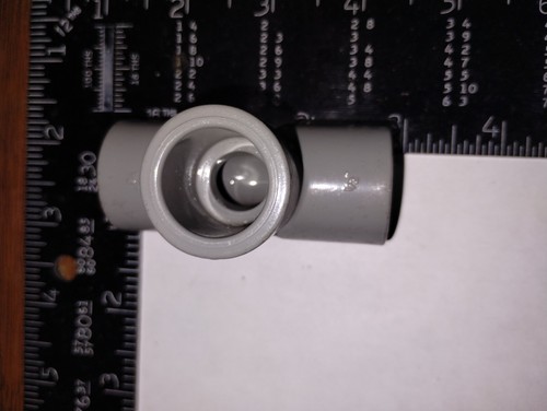 LOT OF 10 1/2" .5" Socket CPVC Schedule 80 TEE T SLIP GLUE NFS-PW PVC - Picture 3 of 3