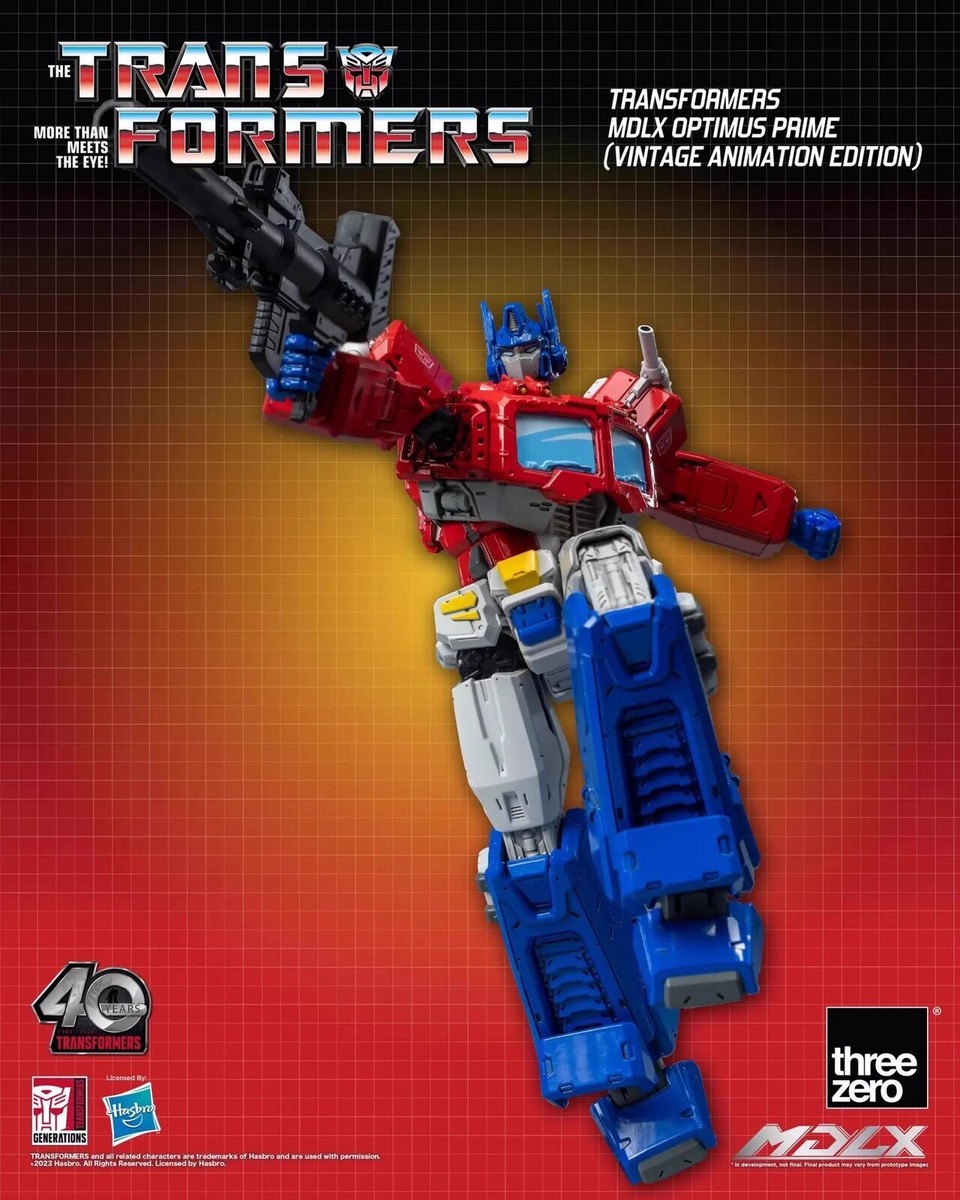 In Stock New Threezero 3Z0692 MDLX OptimusPrime Vintage Animation