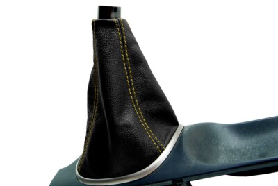 Manual Shift Boot Leather for Acura RSX 2002-2006 Yellow Stitch