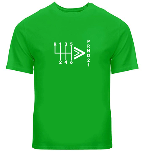 Manual Automatic TShirt Print Manual Greater Than Automatic Stick Shift Car Love - Picture 8 of 34