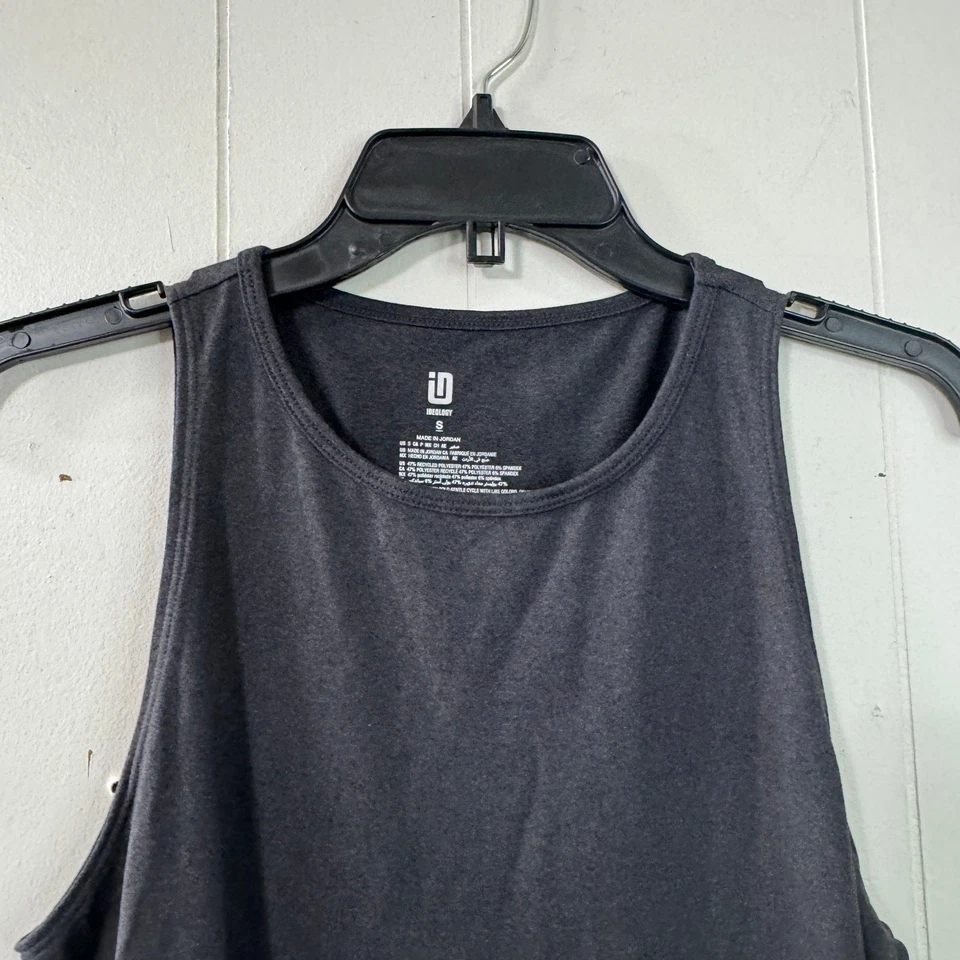 Ideology Womens Activewear Tank Top Size Small  Black Sleeveless Rapid Dry - Image 2 of 4
