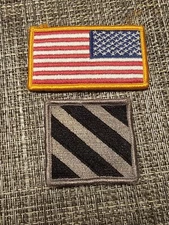 1980s 1990s Army Vietnam Cold War Era 3rd Infantry Division Patch Set e L@@K!!!