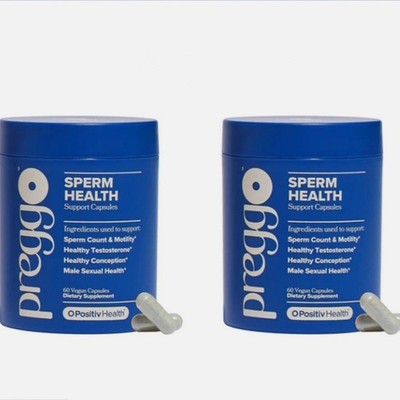 2 BOTTLES---LUXRY NEW 2026| New Health Support O-Possitive Sperm PREGGO Capsules