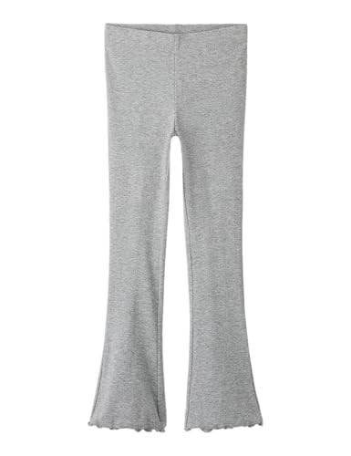Name IT MäDchen Bootcut Legging Grey Melange GrößE 140 Nkfnakal Noos-image