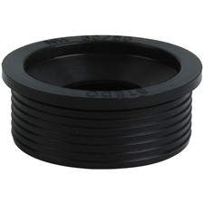 Sink Drain Pipe Seal Ring Black Silicone Fits 30 to 50 MM Pipe Transitions
