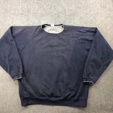 Vintage Russell Athletic Sweatshirt Mens XL Crewneck Pullover Blue