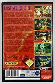 Sega Saturn Point & Click Adventure Discworld II German PAL Discworld Rincewind