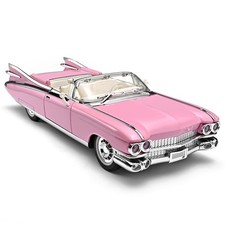 RZAPE Toy Car Models 1/24 Diecast Cars 9.45 x 3.5 x 2.24 inches, Pink 